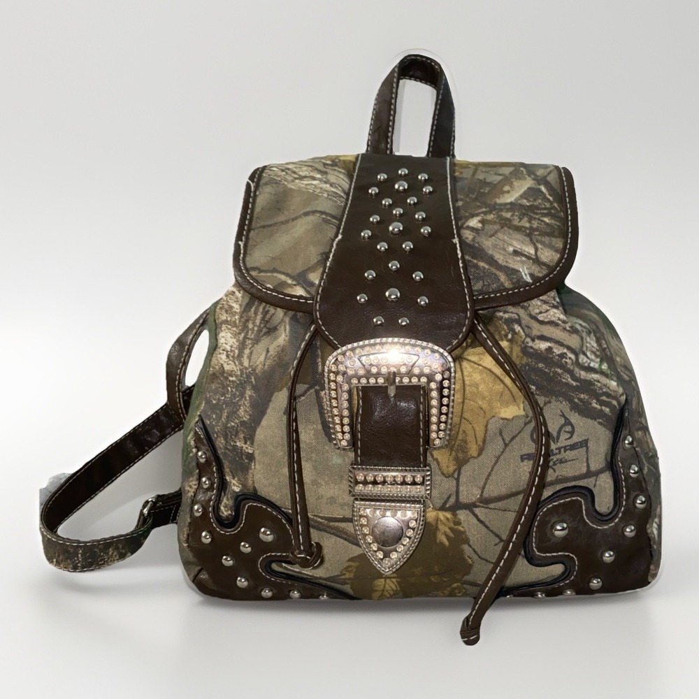 Cute Women's Realtree Camo Mini Backpack Purse